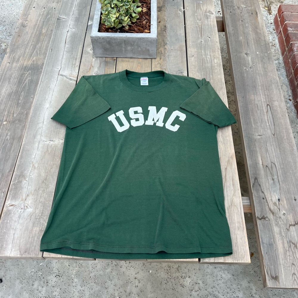 VINTAGE RARE US MARINE CORE T-SHIRT